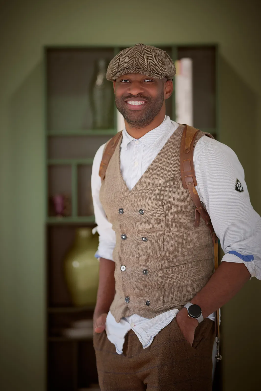 Porträt von Aaron Bowser, Fotograf mit Studios in Hagen und Solingen.